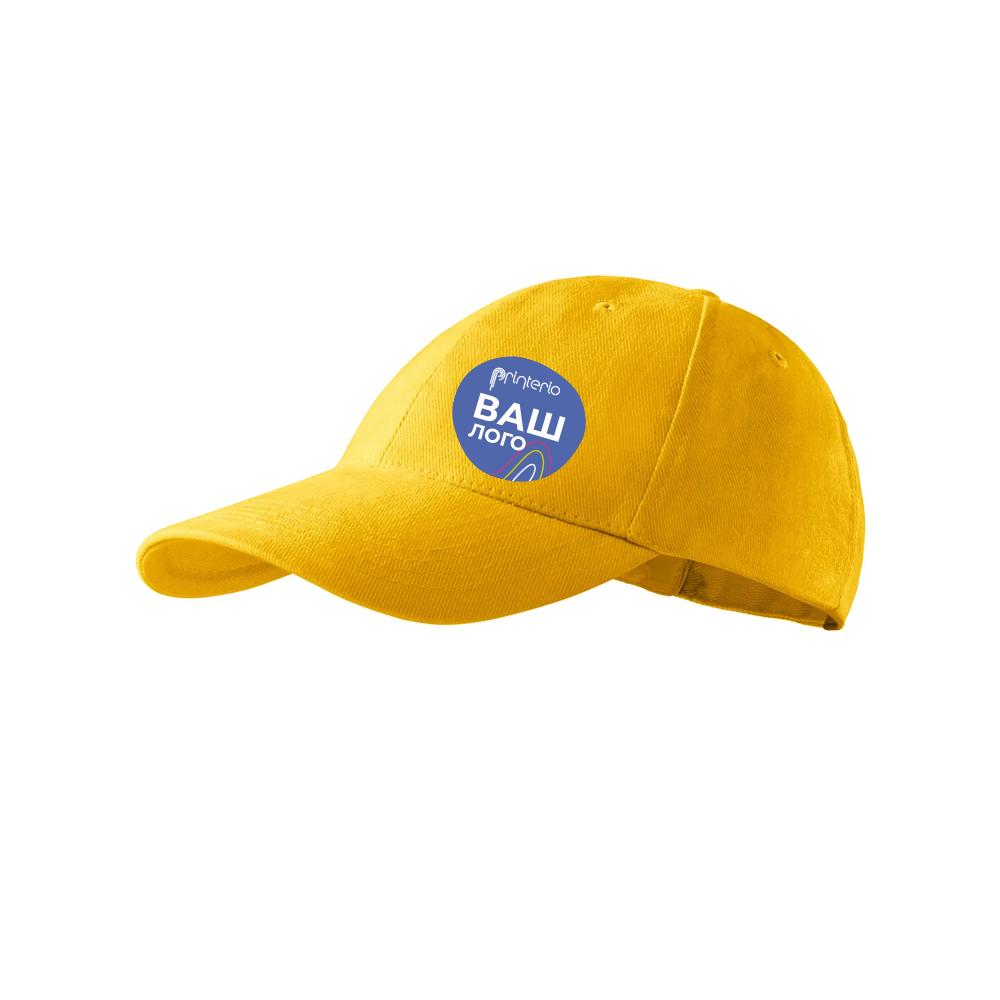 Детская кепка Malfini JN 6P из хлопка с логотипом